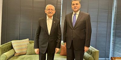 Gültekin Uysal, Kılıçdaroğlu'nu ziyaret etti